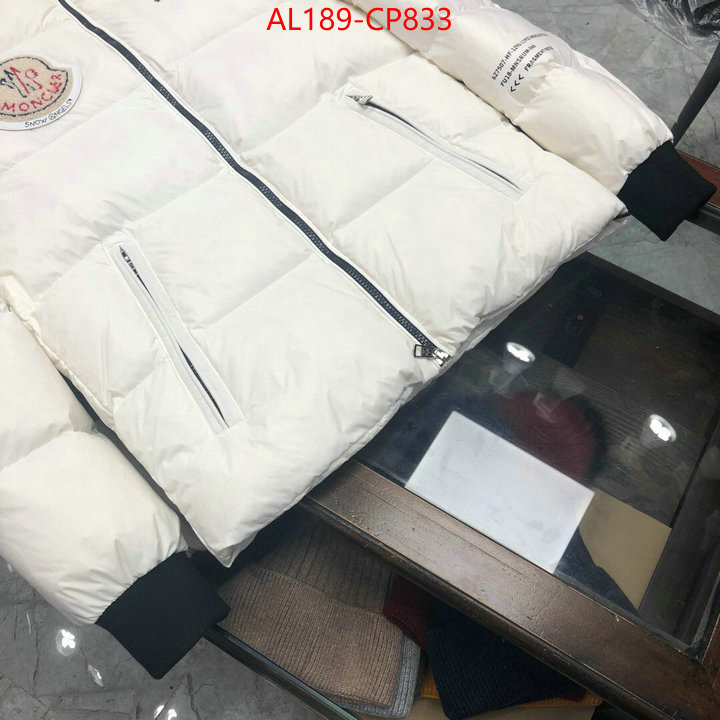 Down jacket Men-Moncler,same as original , ID: CP833,$:189USD