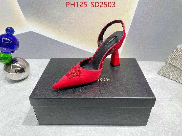 Women Shoes-Versace,where quality designer replica , ID: SD2503,$: 125USD