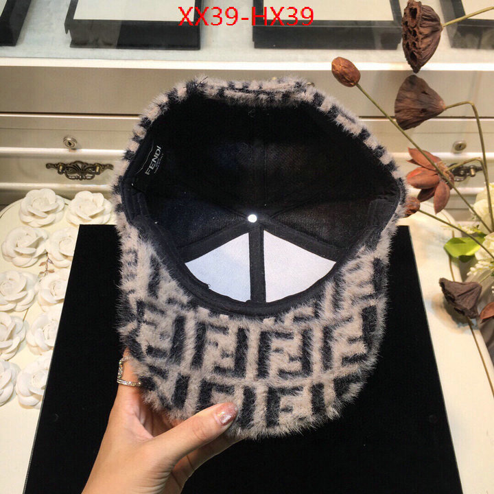 Cap (Hat)-Fendi,highest quality replica , ID:HX39,$: 39USD