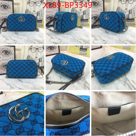 Gucci Bags(4A)-Marmont,best quality replica ,ID: BP3349,$: 89USD