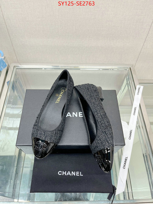 Women Shoes-Chanel,best luxury replica , ID: SE2763,$: 125USD