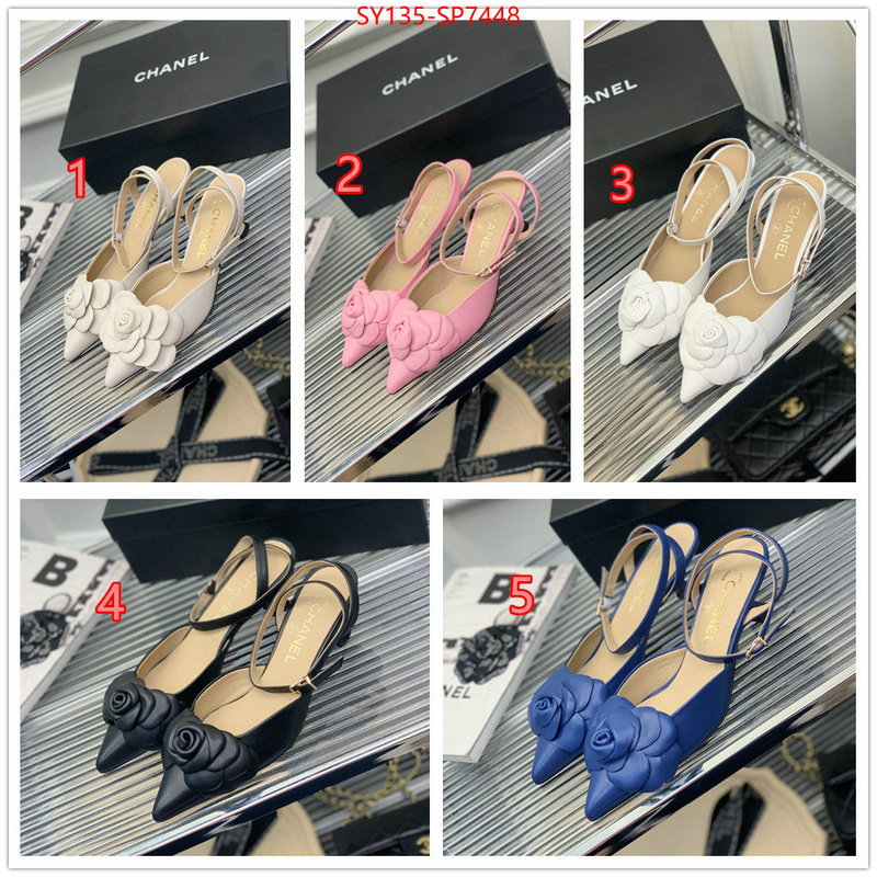 Women Shoes-Chanel,high quality , ID: SP7448,$: 135USD