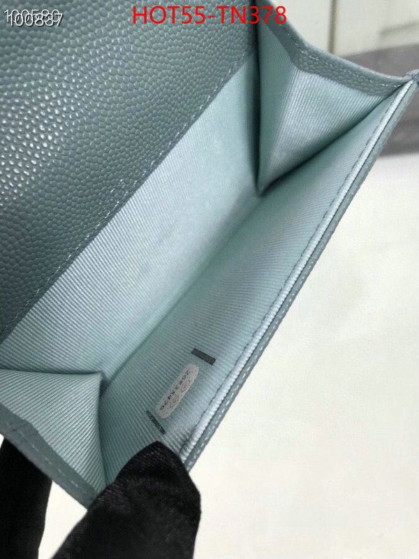 Chanel Bags(TOP)-Wallet-,ID: TN378,$: 55USD