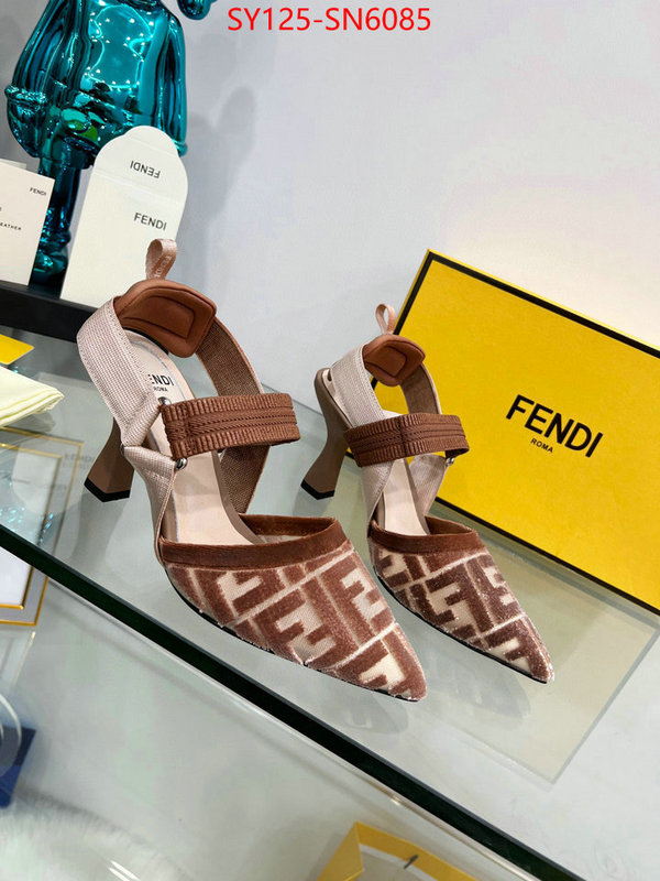 Women Shoes-Fendi,replica wholesale , ID: SN6085,$: 125USD