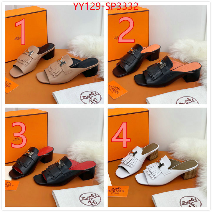 Women Shoes-Hermes,fake , ID: SP3332,$: 129USD