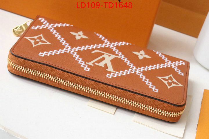 LV Bags(TOP)-Wallet,ID: TD1648,$: 109USD