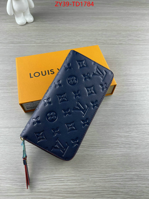 LV Bags(4A)-Wallet,ID: TD1784,$: 39USD