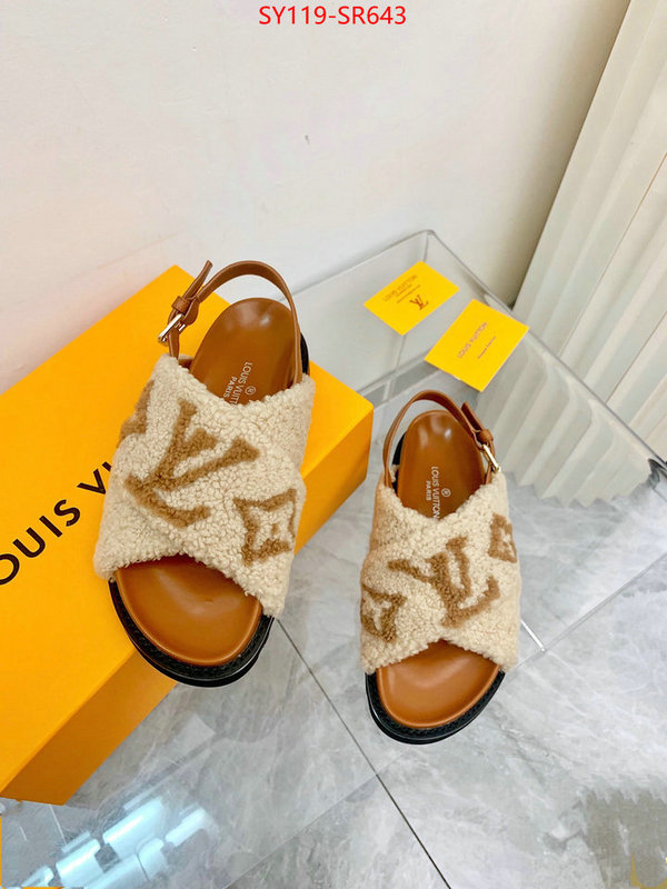 Women Shoes-LV,designer wholesale replica , ID: SR643,$: 119USD