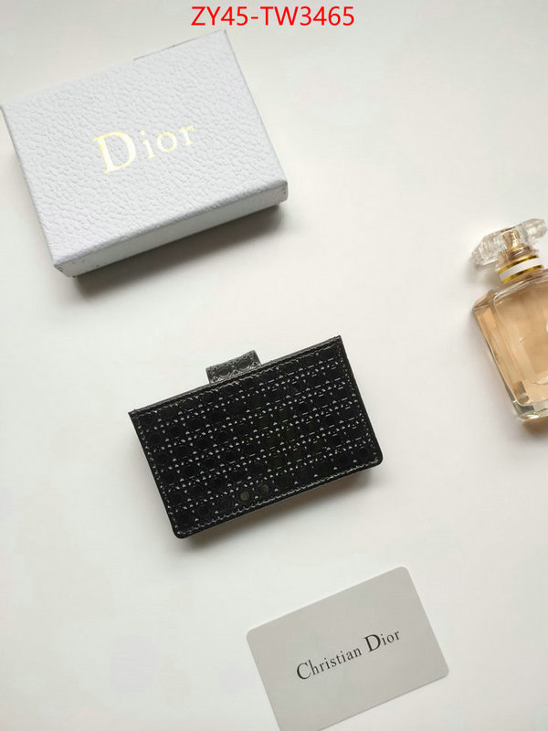 Dior Bags(4A)-Wallet-,ID: TW3465,$: 45USD