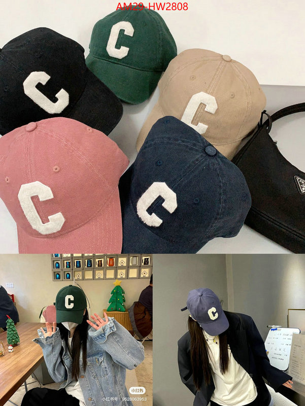 Cap (Hat)-Celine,top sale , ID: HW2808,$: 29USD