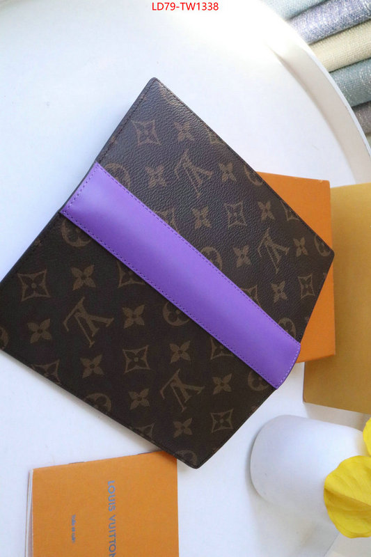 LV Bags(TOP)-Wallet,ID: TW1338,$: 79USD