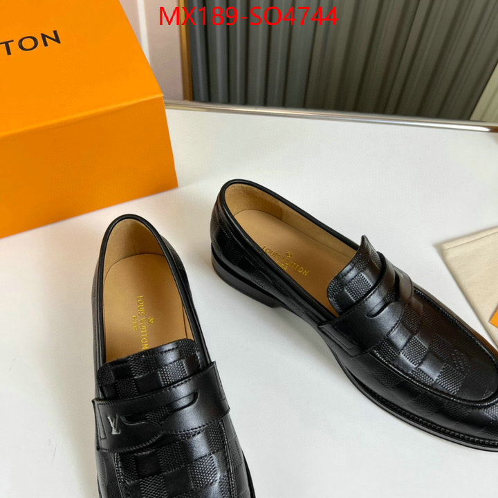 Men Shoes-LV,aaaaa replica designer , ID: SO4744,$: 189USD