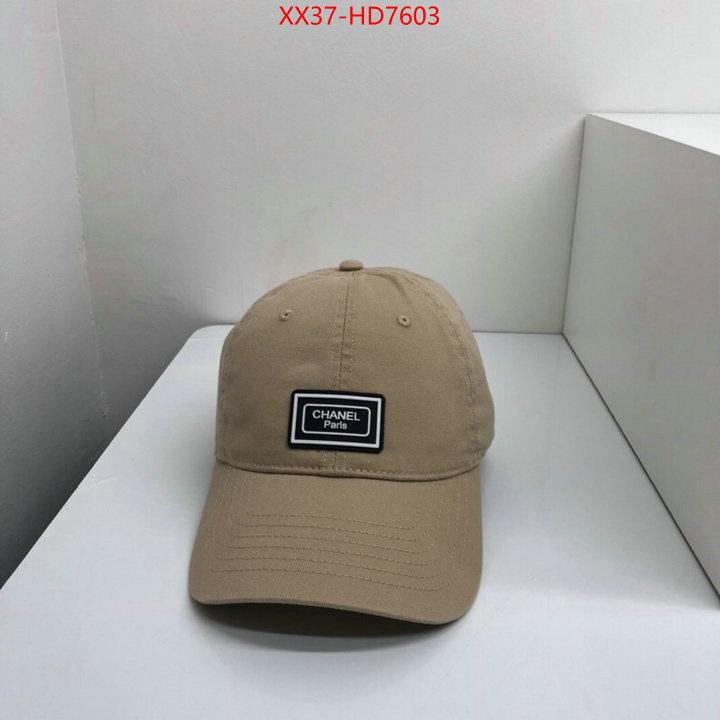 Cap (Hat)-Chanel,brand designer replica , ID: HD7603,$: 37USD