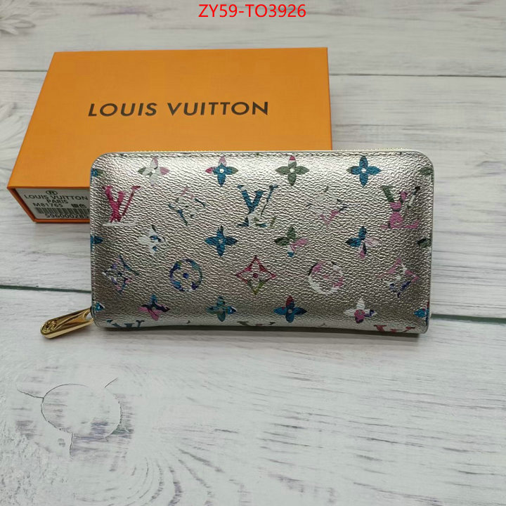 LV Bags(4A)-Wallet,styles & where to buy ,ID: TO3926,$: 59USD