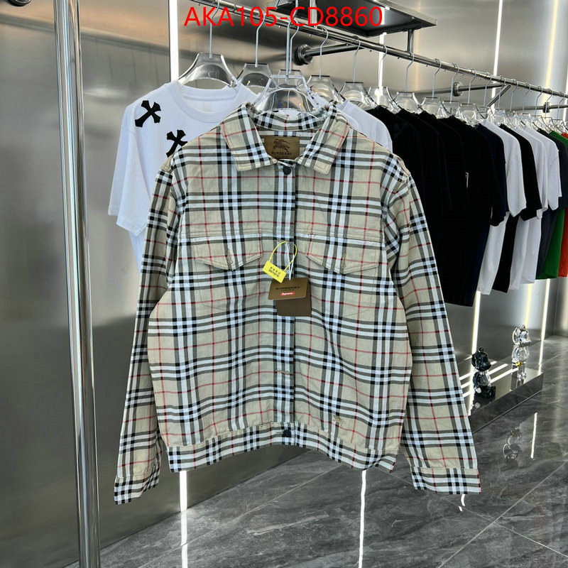 Clothing-Burberry,best fake , ID: CD8860,$: 105USD