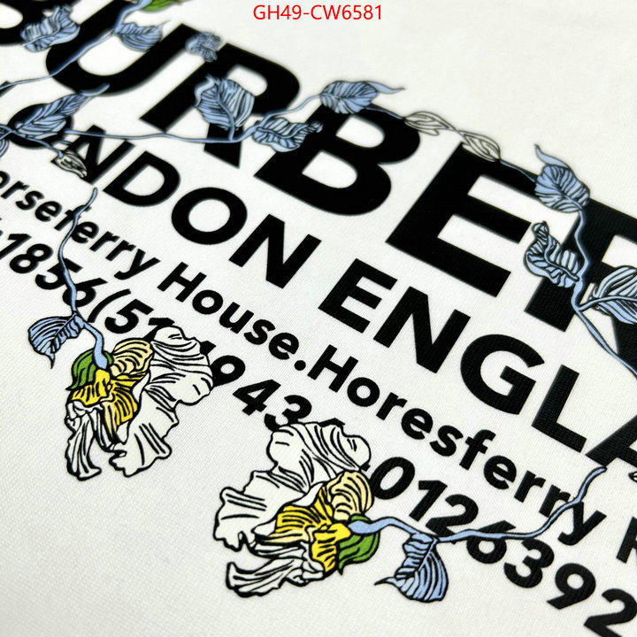 Clothing-Burberry,best quality designer , ID: CW6581,$: 49USD