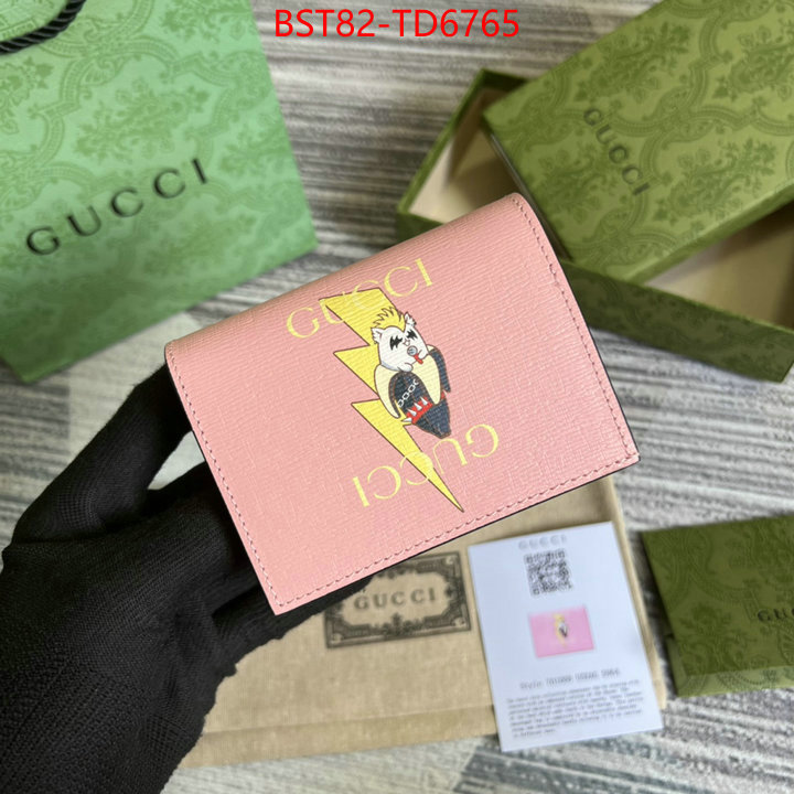 Gucci Bags(TOP)-Wallet-,ID: TD6765,$: 82USD