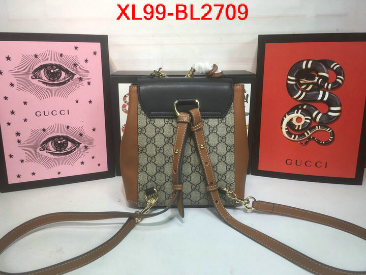 Gucci Bags(4A)-Backpack-,what are the best replica ,ID: BL2709,$: 99USD