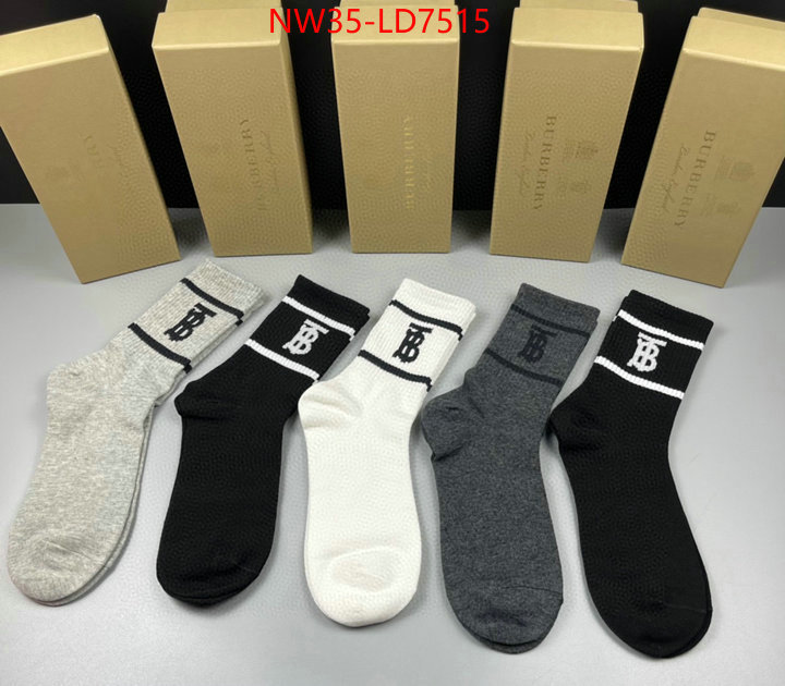 Sock-Burberry,we offer , ID: LD7515,$: 35USD