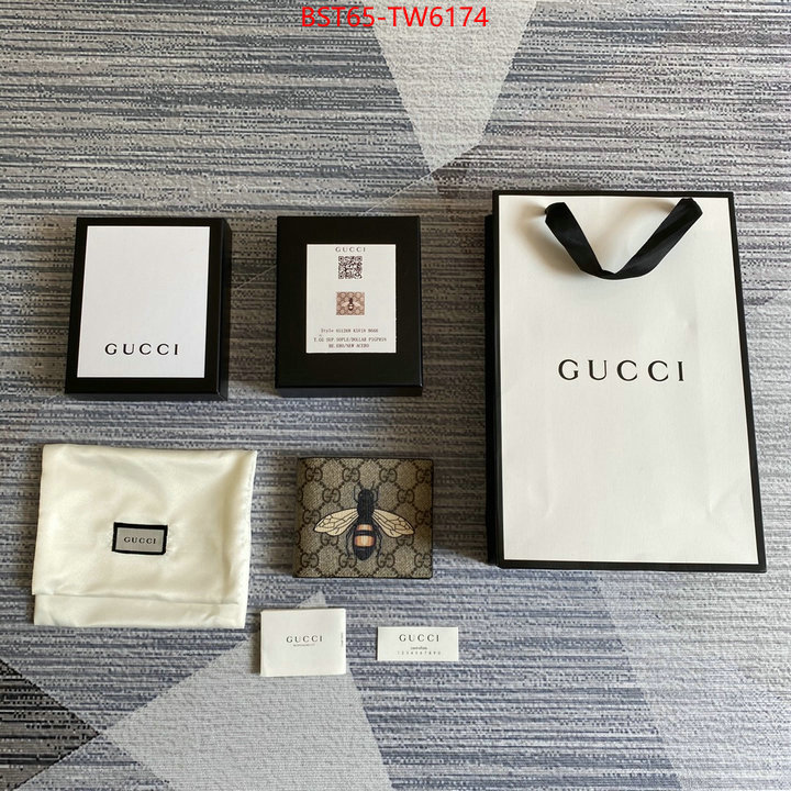 Gucci Bags(TOP)-Wallet-,from china ,ID: TW6174,$: 65USD