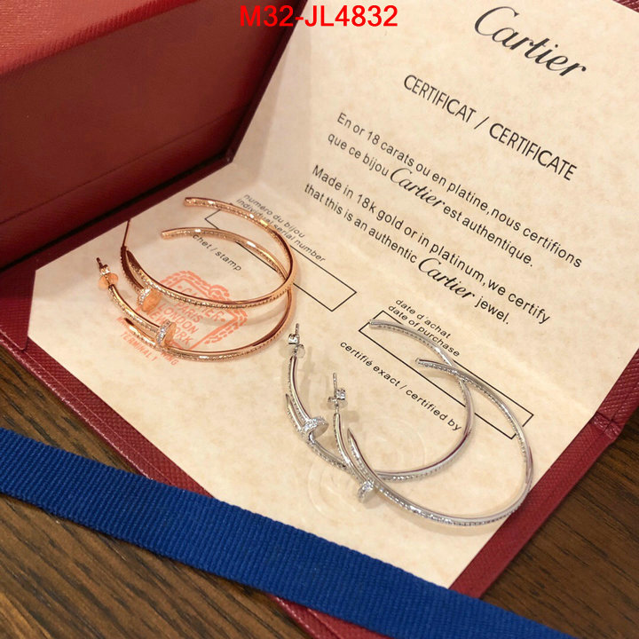 Jewelry-Cartier,wholesale replica ,ID: JL4832,$: 32USD