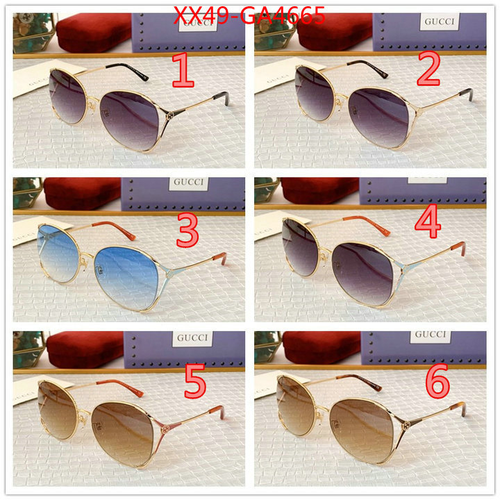 Glasses-Gucci,wholesale designer shop , ID: GA4665,$: 49USD