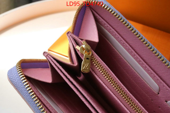 LV Bags(TOP)-Wallet,ID: TD4740,$: 95USD