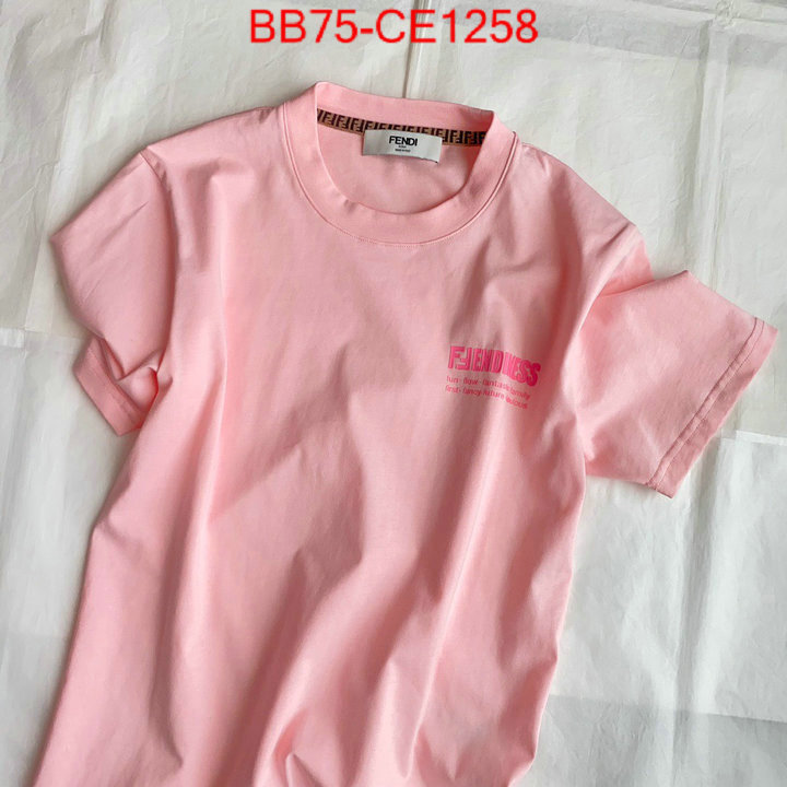 Clothing-Fendi,first copy , ID: CE1258,$: 75USD