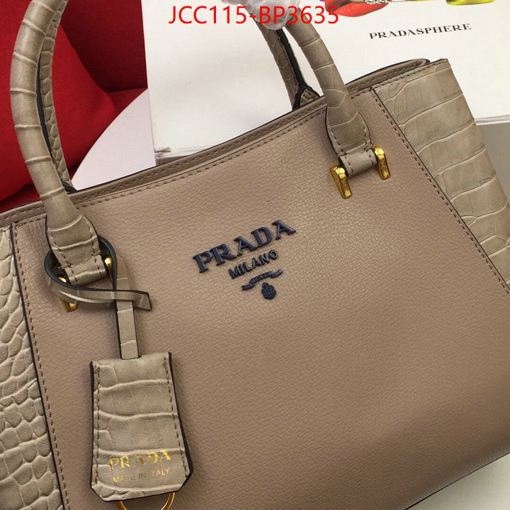 Prada Bags(4A)-Handbag-,1:1 clone ,ID: BP3635,$: 115USD