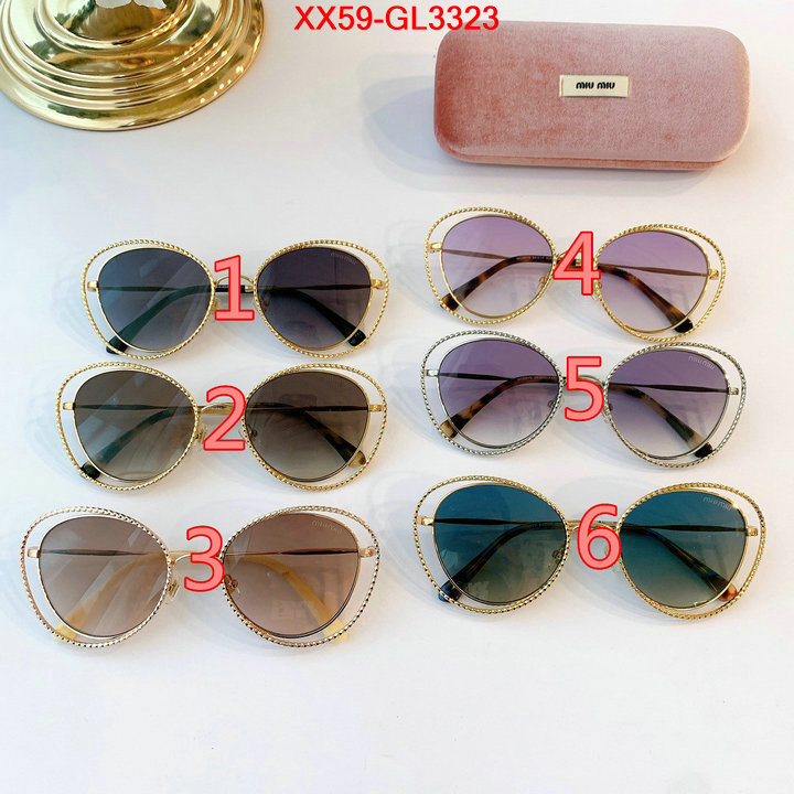 Glasses-Miu Miu,shop , ID: GL3323,$: 59USD