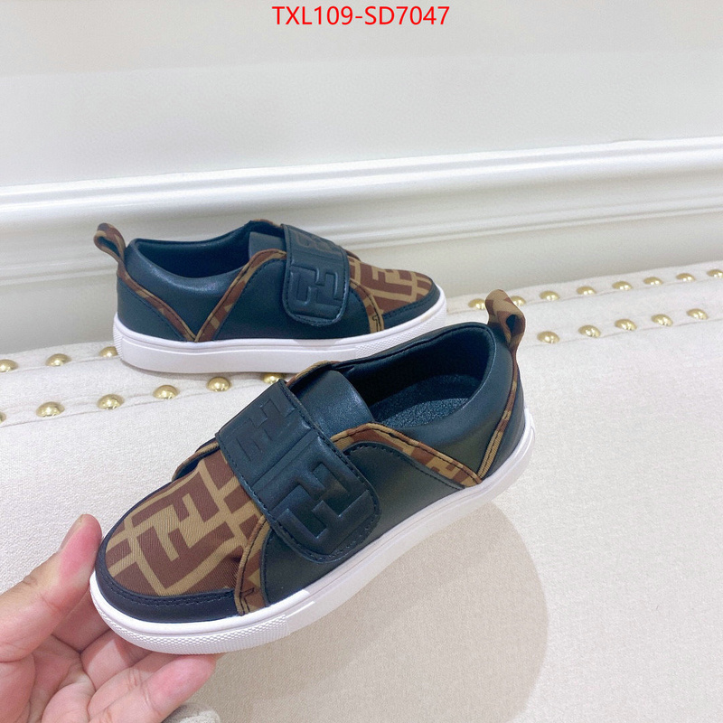 Kids shoes-Fendi,1:1 replica wholesale , ID: SD7047,$: 109USD