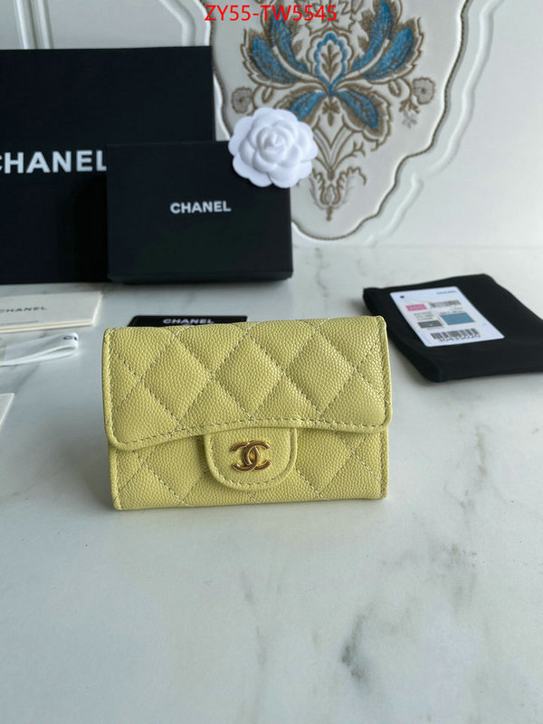 Chanel Bags(4A)-Wallet-,ID: TW5545,$: 55USD