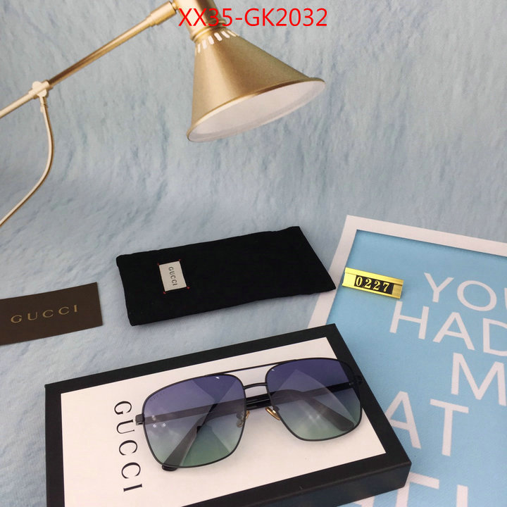 Glasses-Gucci,2023 aaaaa replica 1st copy , ID: GK2032,$:35USD