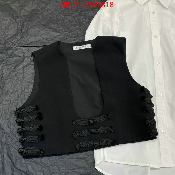 Clothing-Dior,replica how can you , ID: CW3318,$: 129USD