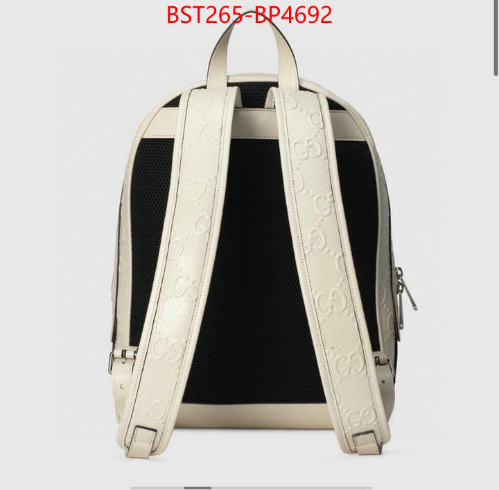 Gucci Bags(TOP)-Backpack-,best luxury replica ,ID: BP4692,$: 265USD