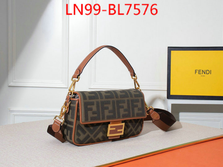 Fendi Bags(4A)-Baguette-,where to buy ,ID: BL7576,$: 99USD