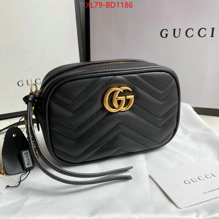 Gucci Bags(4A)-Marmont,luxury 7 star replica ,ID: BD1186,$: 79USD