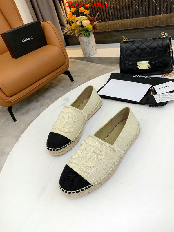 Women Shoes-Chanel,shop designer replica , ID: SN6639,$: 75USD