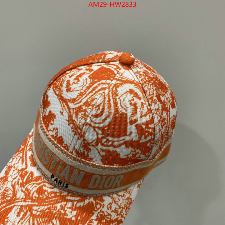 Cap (Hat)-Dior,aaaaa+ quality replica , ID: HW2833,$: 29USD