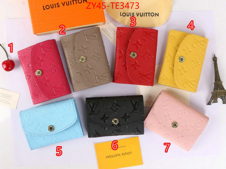 LV Bags(4A)-Wallet,can you buy replica ,ID: TE3473,$: 45USD