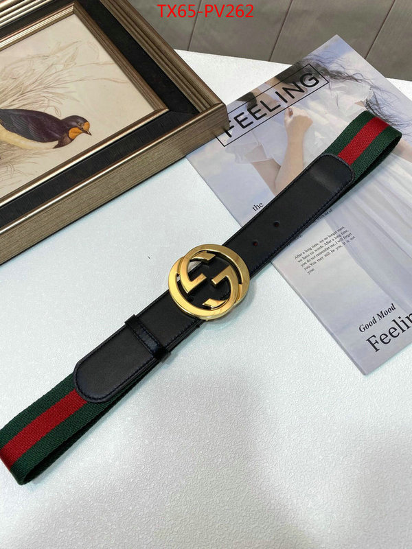 Belts-Gucci,7 star replica , ID: PV262,$:65USD