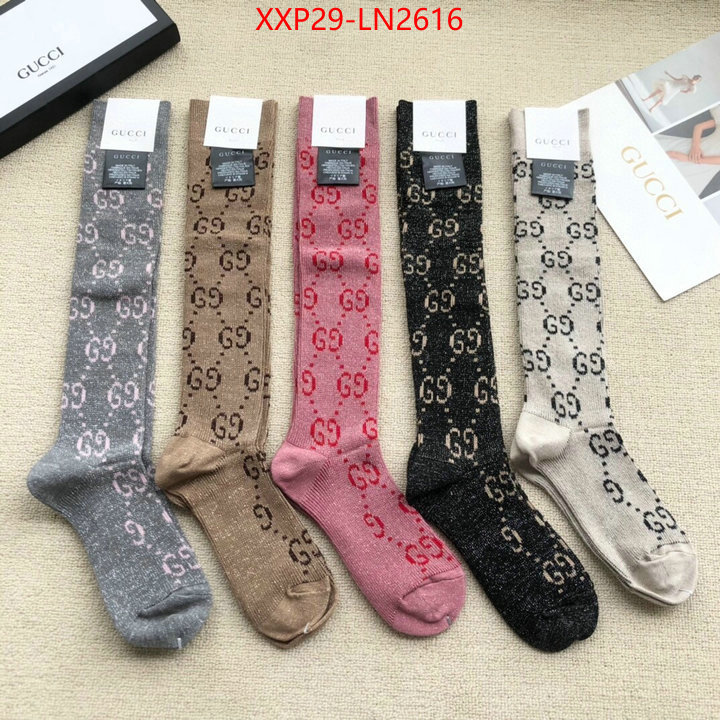 Sock-Gucci,brand designer replica , ID: LN2616,$: 29USD