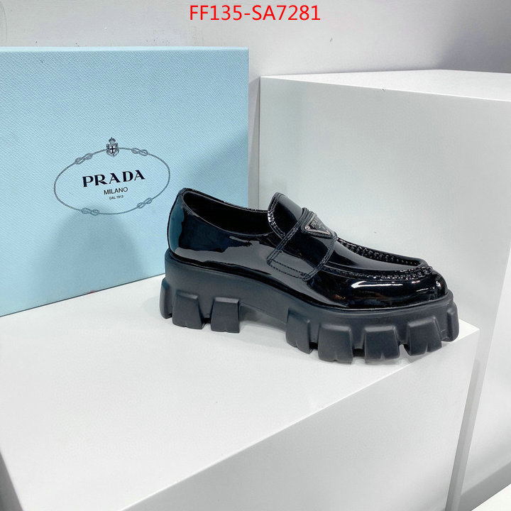 Women Shoes-Prada,fake , ID: SA7281,$: 135USD