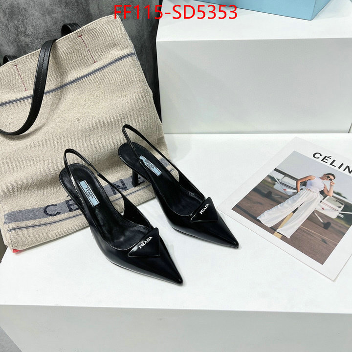 Women Shoes-Prada,how to find designer replica , ID: SD5353,$: 115USD