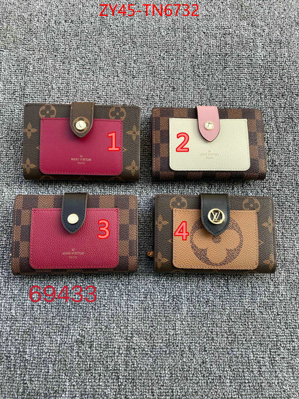 LV Bags(4A)-Wallet,ID: TN6732,$: 45USD