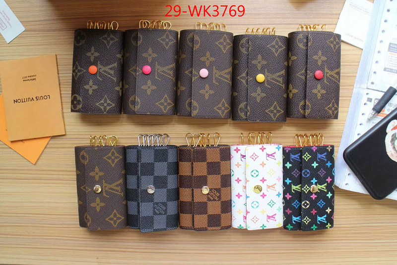 LV Bags(4A)-Wallet,ID: WK3769,$: 29USD