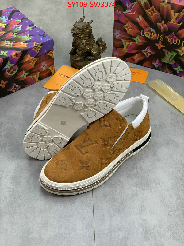 Men Shoes-LV,wholesale imitation designer replicas , ID: SW3074,$: 109USD