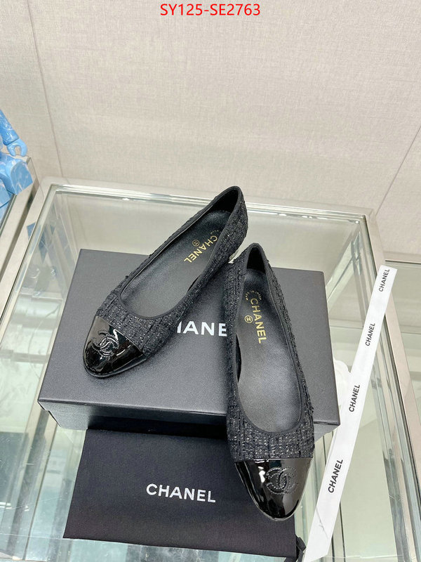 Women Shoes-Chanel,best luxury replica , ID: SE2763,$: 125USD