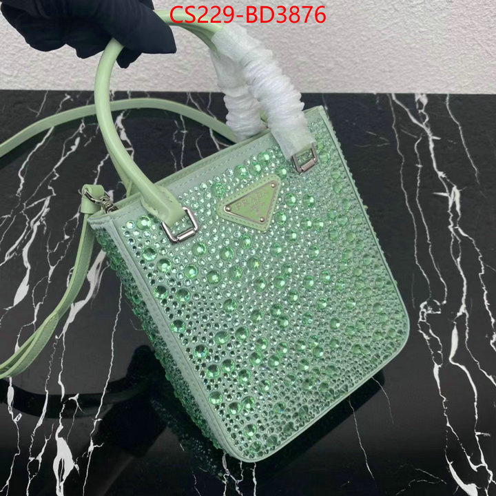 Prada Bags(TOP)-Diagonal-,ID: BD3876,$: 229USD