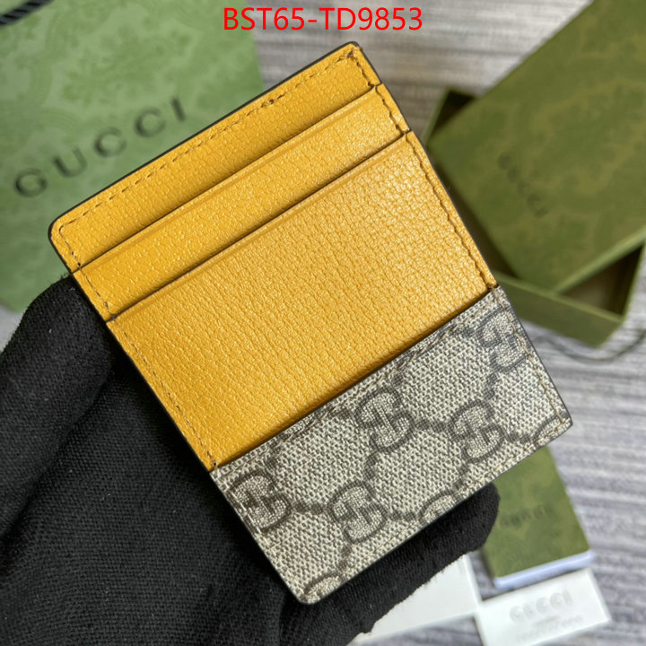 Gucci Bags(TOP)-Wallet-,ID: TD9853,$: 65USD